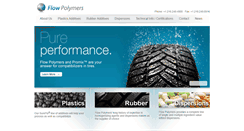 Desktop Screenshot of flowpolymers.com
